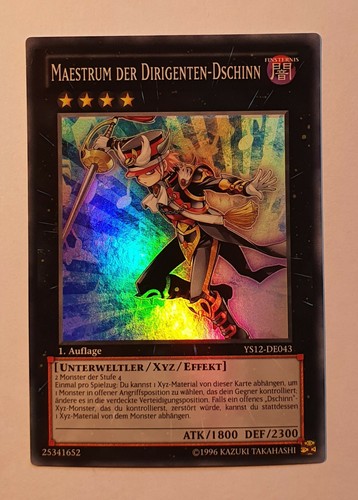 Yugioh ys12 de043 maestroke - ys12-de043, la