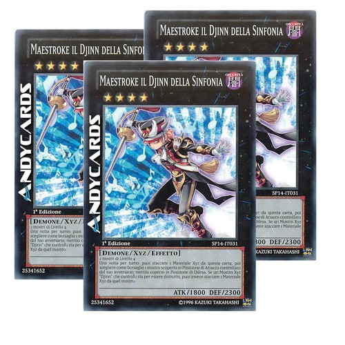 Maestroke djinn della - 3x, il